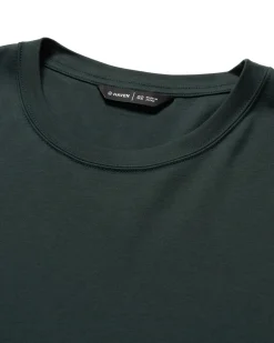 HAVEN Prime Standard Fit T-Shirt L/S-Suvin Cotton Jersey Spruce><noscript><img width=