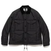 sacai Print Taffeta Blouson Navy>Men Outerwear