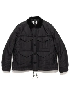 sacai Print Taffeta Blouson Navy>Men Outerwear