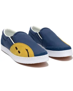 Kapital Rain Smile Slip-On Shoes Blue>Men Footwear