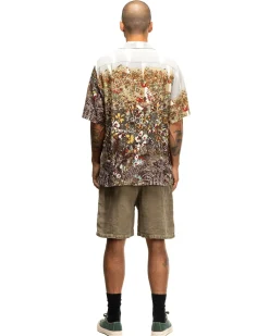 KAPITAL Rayon Nabajo Land Aloha Shirt Light Grey><noscript><img width=