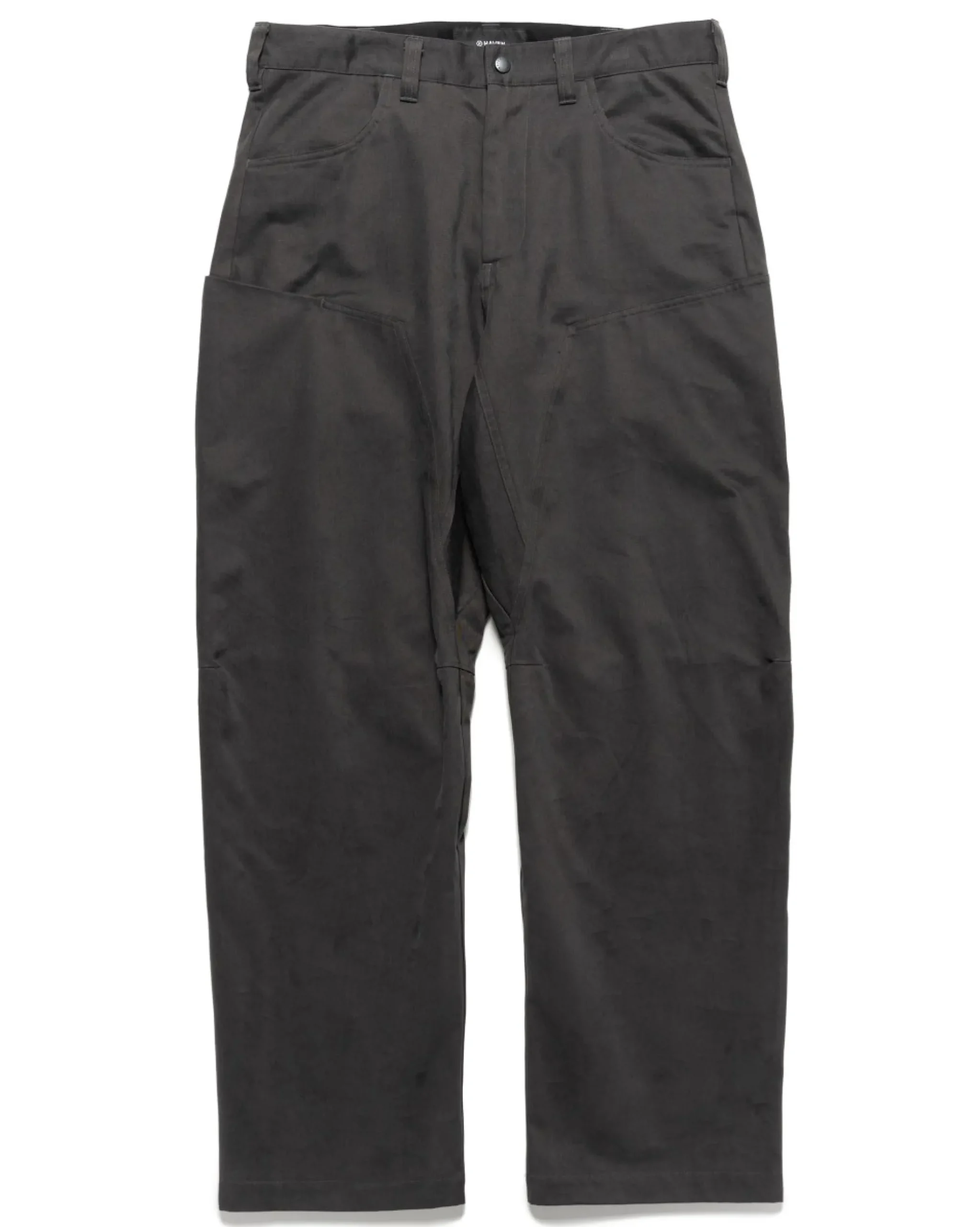HAVEN Rig Pants-Duca Visconti Emerized Cotton Twill Charcoal>Men Bottoms