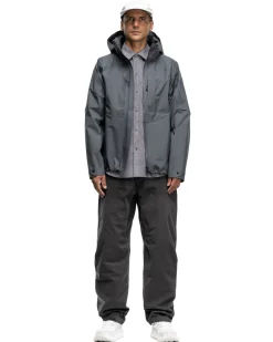 HAVEN Rig Pants-Duca Visconti Emerized Cotton Twill Charcoal>Men Bottoms