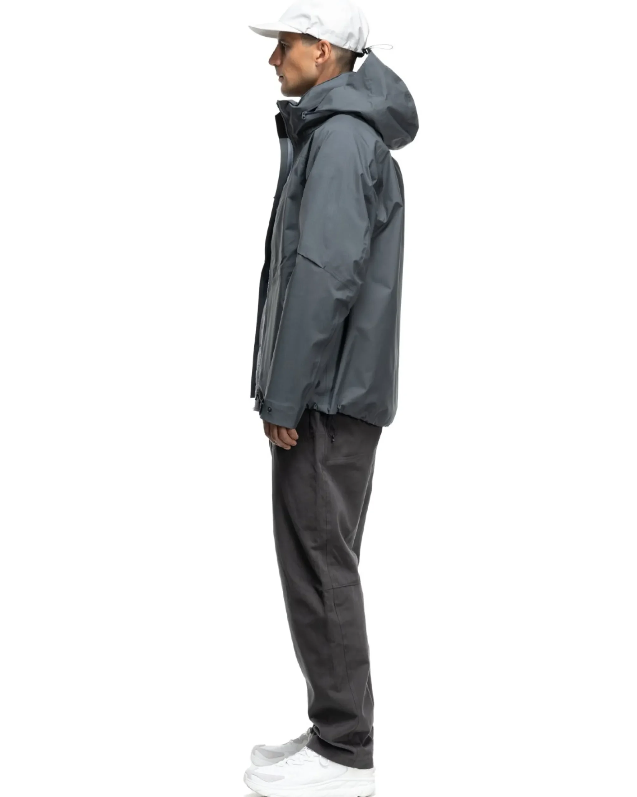 HAVEN Rig Pants-Duca Visconti Emerized Cotton Twill Charcoal>Men Bottoms