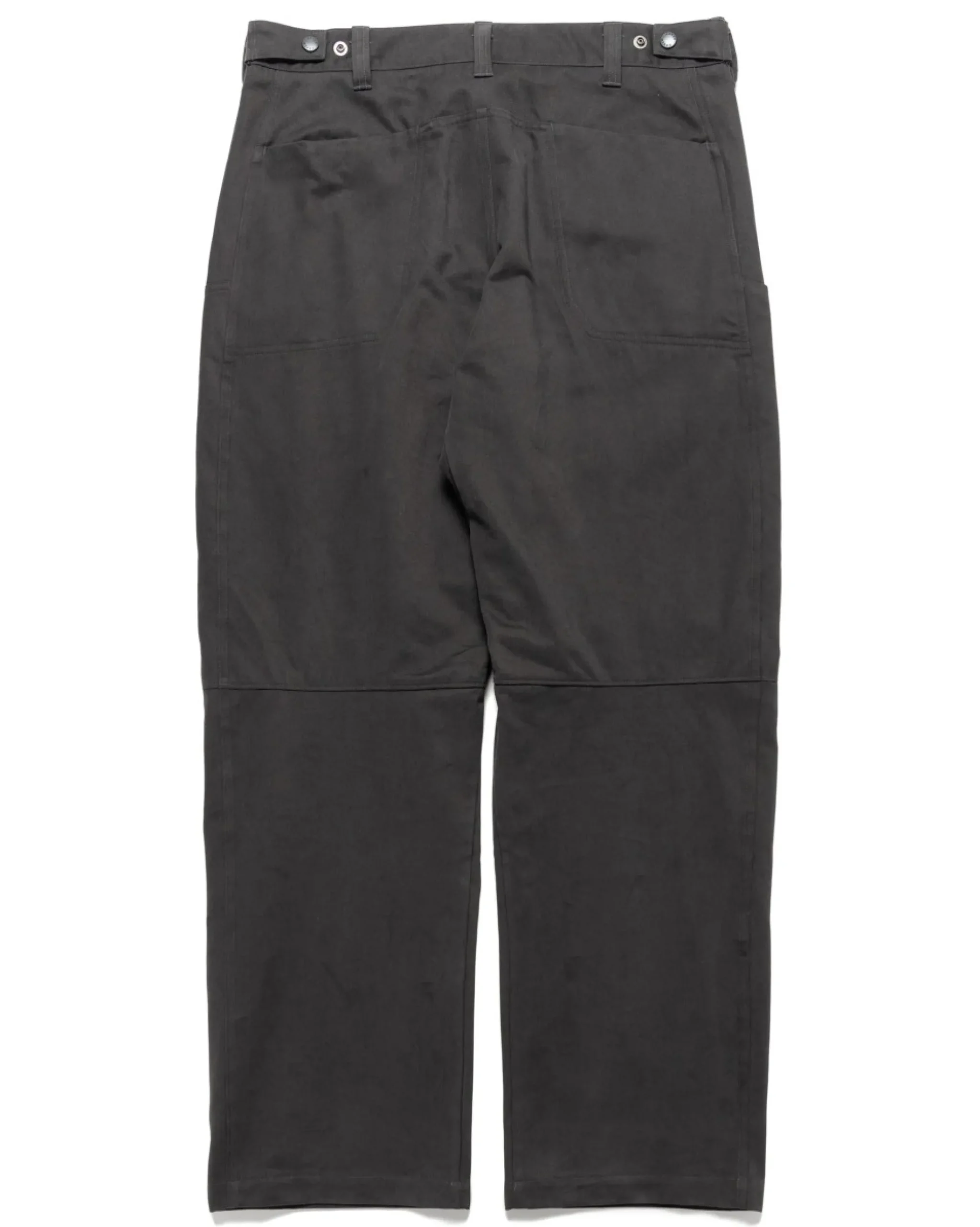 HAVEN Rig Pants-Duca Visconti Emerized Cotton Twill Charcoal>Men Bottoms
