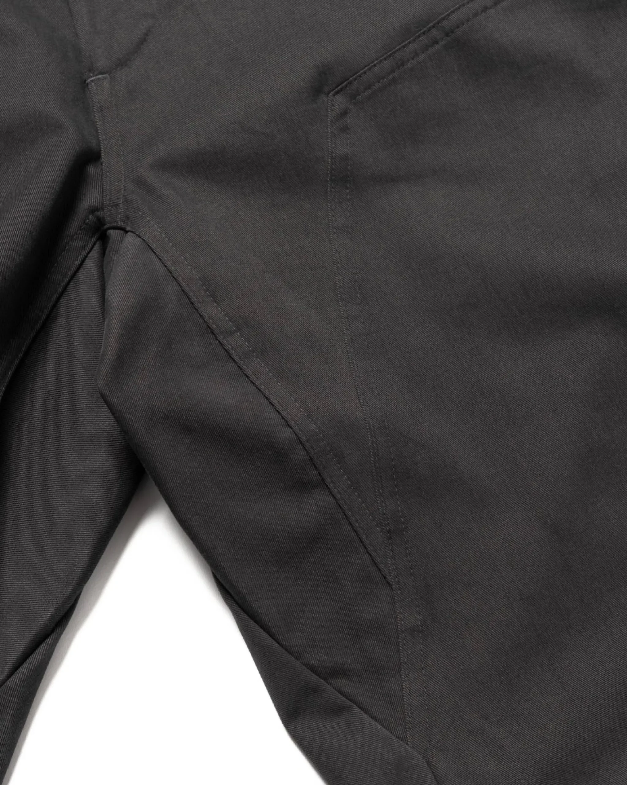 HAVEN Rig Pants-Duca Visconti Emerized Cotton Twill Charcoal>Men Bottoms