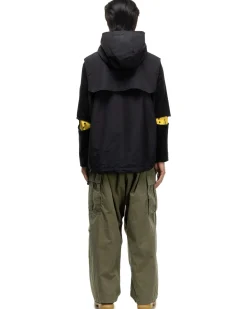 KAPITAL Rip Stop Jumbo Cargo Pants Khaki><noscript><img width=