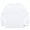 sacai S Cotton Jersey L/S T-Shirt White>Men T-Shirts