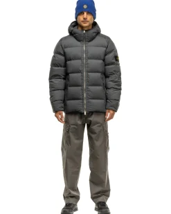 Stone Island Seamless Tunnel Nylon Down-Tc Jacket Lead Grey>Men Outerwear