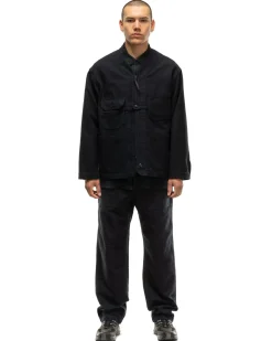 Engineered Garments Shooting Jacket Cotton Moleskin Dk.Navy>Men Outerwear