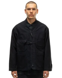 Engineered Garments Shooting Jacket Cotton Moleskin Dk.Navy><noscript><img width=