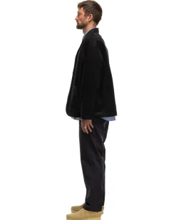 Uniform Experiment Side Pocket Tapered Pants Navy><noscript><img width=