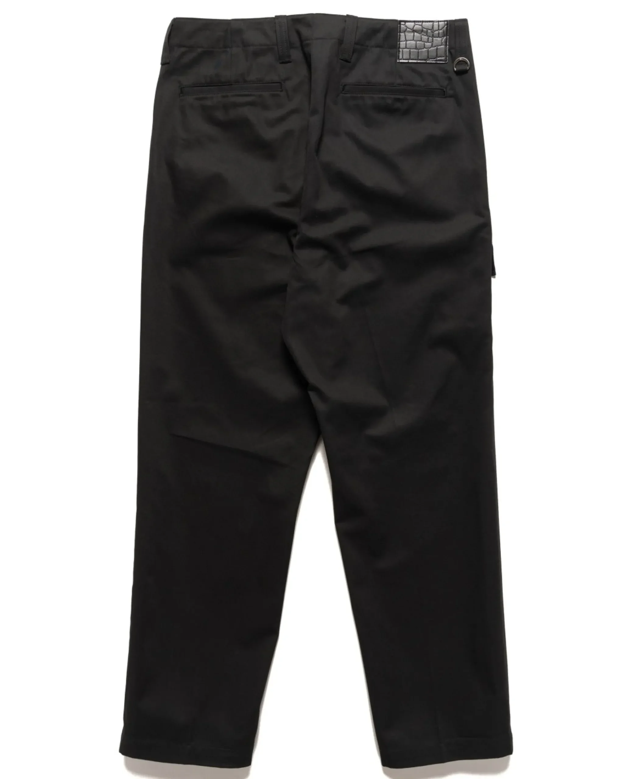Uniform Experiment Side Pocket Tapered Pants Black>Men Bottoms