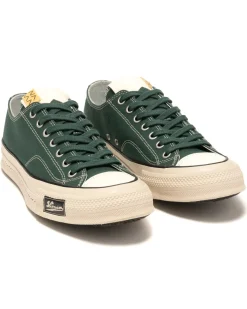 visvim Skagway Lo Canvas Green>Men Footwear