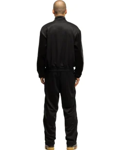 KAPITAL Smooth Jersey Kochi & Zephyr Straight Pants (Front Line) Black><noscript><img width=