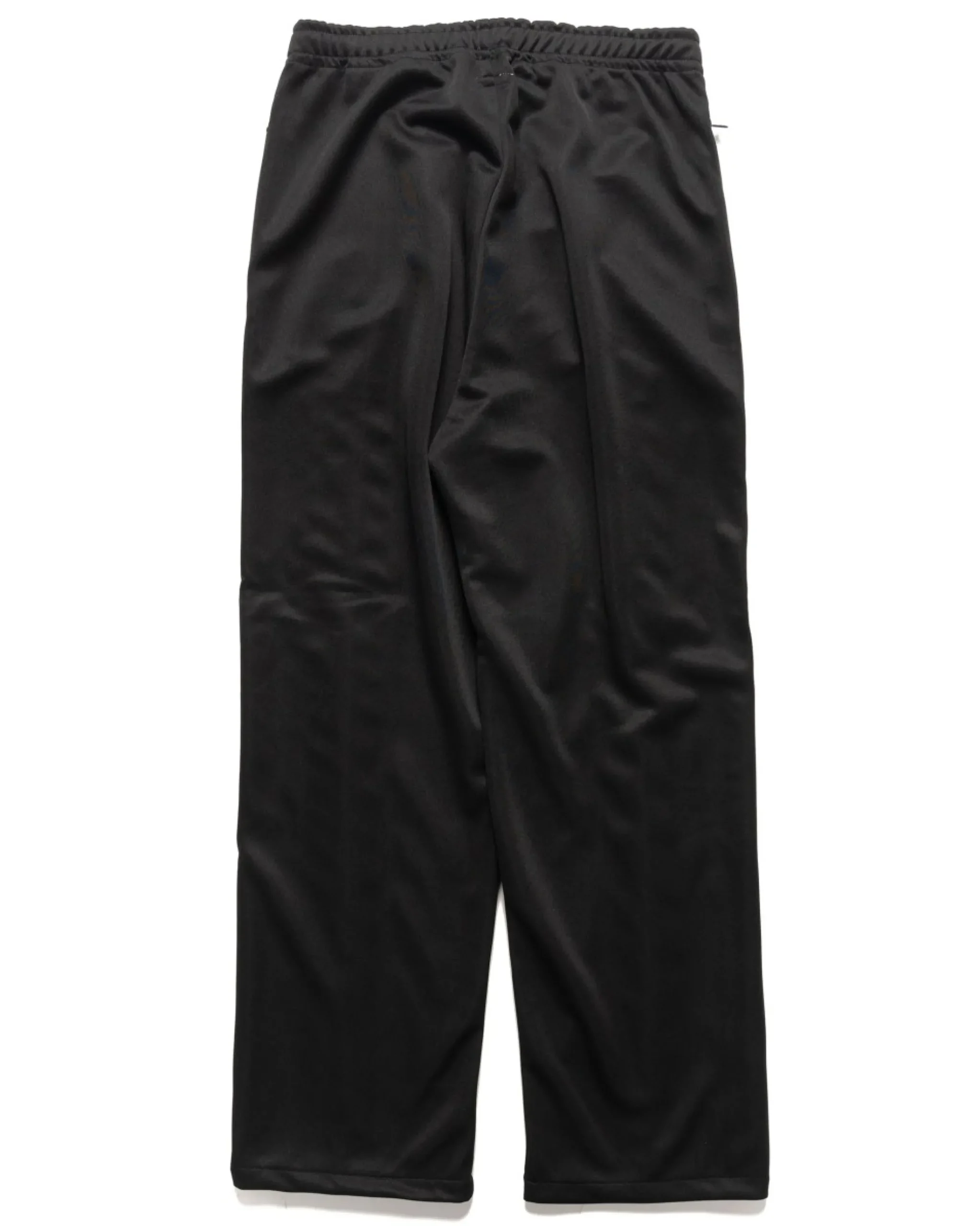 KAPITAL Smooth Jersey Kochi & Zephyr Straight Pants (Front Line) Black>Men Bottoms