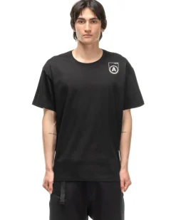 Acronym S24-Pr-B Mercerized Short Sleeve T-Shirt Black><noscript><img width=