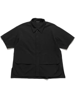 CCP Ss-Tb104 Ss Over Shirt Black>Men Shirts