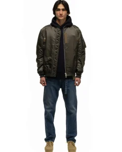 sacai Straight Denim Pant Blue>Men Bottoms