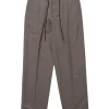 sacai Suiting Drawstring Pant Taupe>Men Bottoms