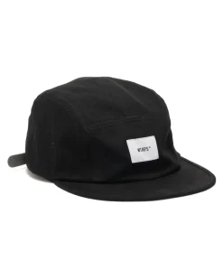 WTAPS T-5 02/Cap/Cotton. Denim Black>Men Headwear