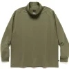 Daiwa Tech Turtle Neck Tee L/S Olive Green>Men T-Shirts