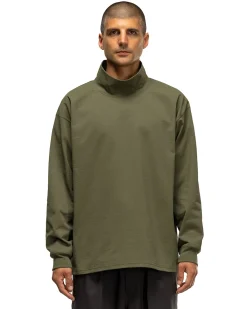 Daiwa Tech Turtle Neck Tee L/S Olive Green><noscript><img width=