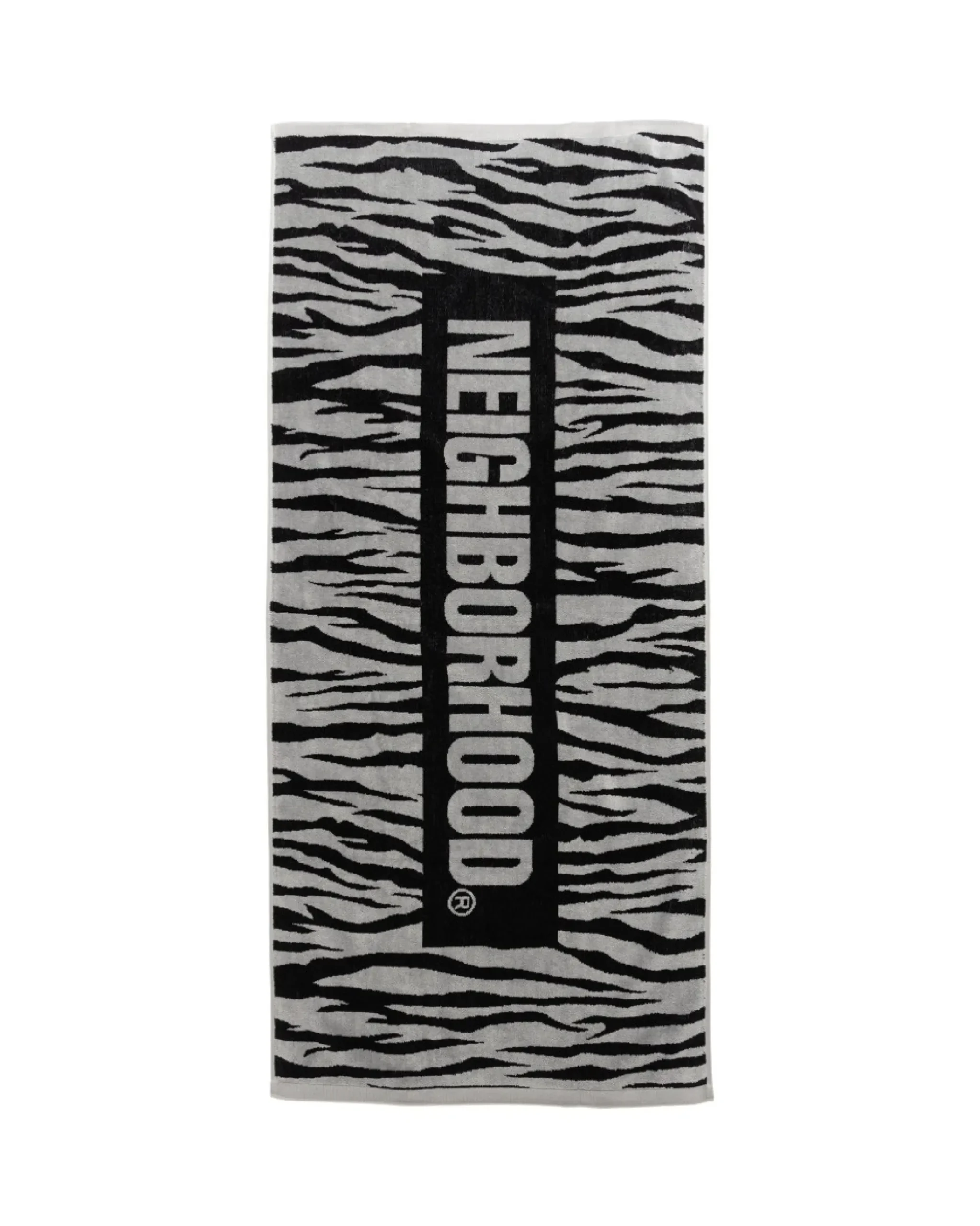 Neighborhood Tigerpattern Bath Towel Grey>Men Home Goods