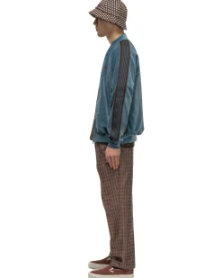 Needles Tucked Trouser-C/Pe Geometric Jq. Orange><noscript><img width=