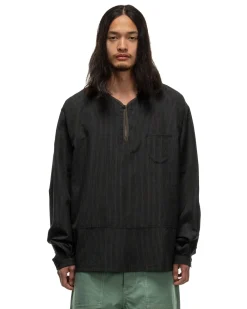 visvim Tunic P.O. Santome Navy><noscript><img width=