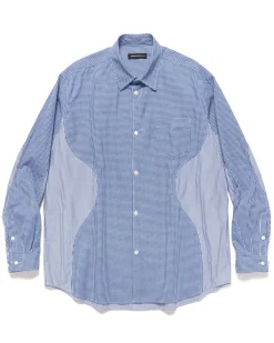 Undercover Uc2C4401 Shirt Blue>Men Shirts