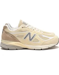 New Balance U990Te4 Cream>Men Footwear