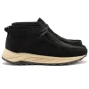 Clarks Originals Wallabee Eden Black Suede>Men Footwear