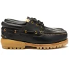 visvim Wallace Deck-Folk Black>Men Footwear