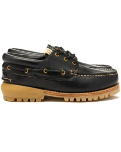 visvim Wallace Deck-Folk Black>Men Footwear