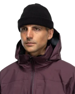 HAVEN Watch Cap-Cashmere Wool Black>Men Headwear