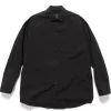 Teatora Wide Shirt Packable Black>Men Shirts