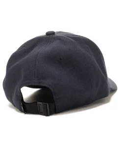 Stone Island Wool/Polyester Gabardine 6 Panel Cap Navy Blue><noscript><img width=