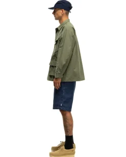 WTAPS Wrks2001/Shorts/Cotton. Denim Indigo><noscript><img width=