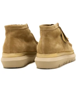 sacai X Clarks Hybrid Wallabee Beige><noscript><img width=